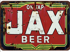 Jax Beer Metal Sign